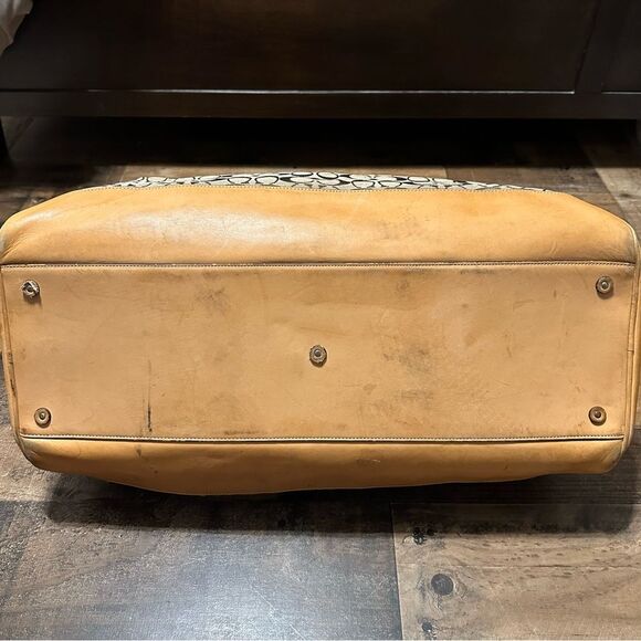 Coach Signature Duffle Travel Bag - Picture 4 of 11